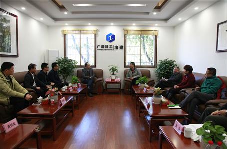 促交流谋合作，，，，，智慧制造公司董事长李长国到公司交流